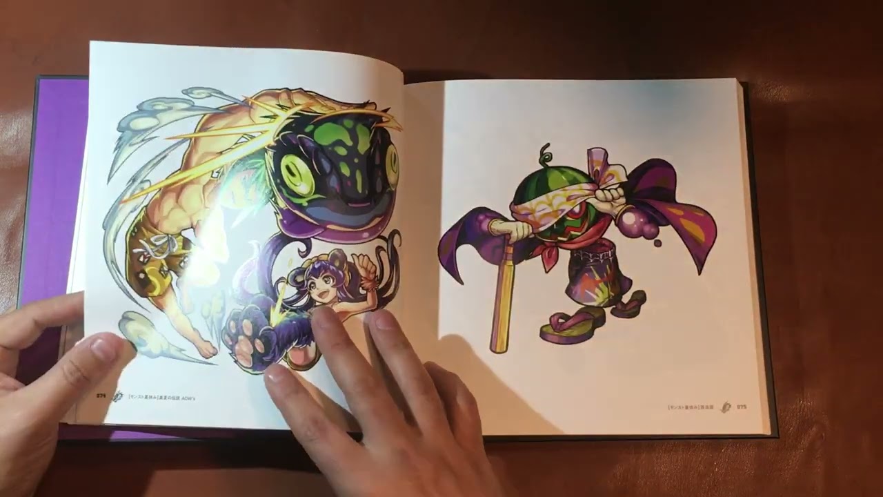 Monster Strike ILLUSTRATION WORKS