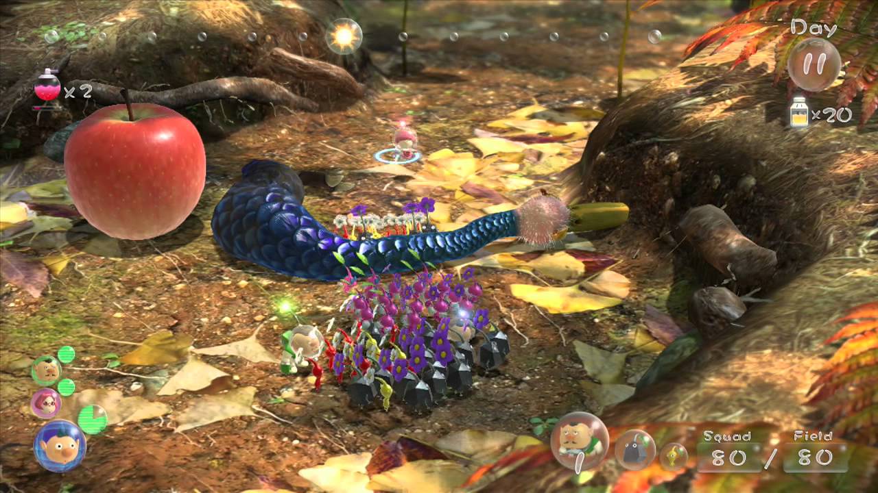 Pikmin 3 - Day 11 - Burrowing Snagret