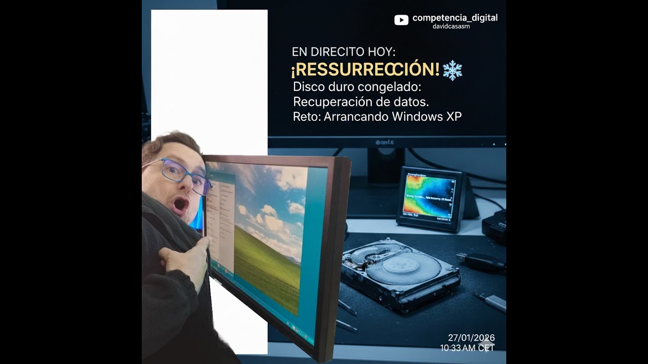 🔴🖥️ RETO: El PC con WINDOWS XP y un clonado CONGELADO! | 27-01-2026 🚀   
