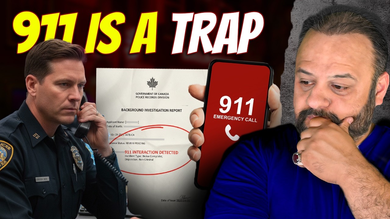 911 Call in Canada Can Ruin Your PR 🇨🇦 | Police Record = Deportation Risk?