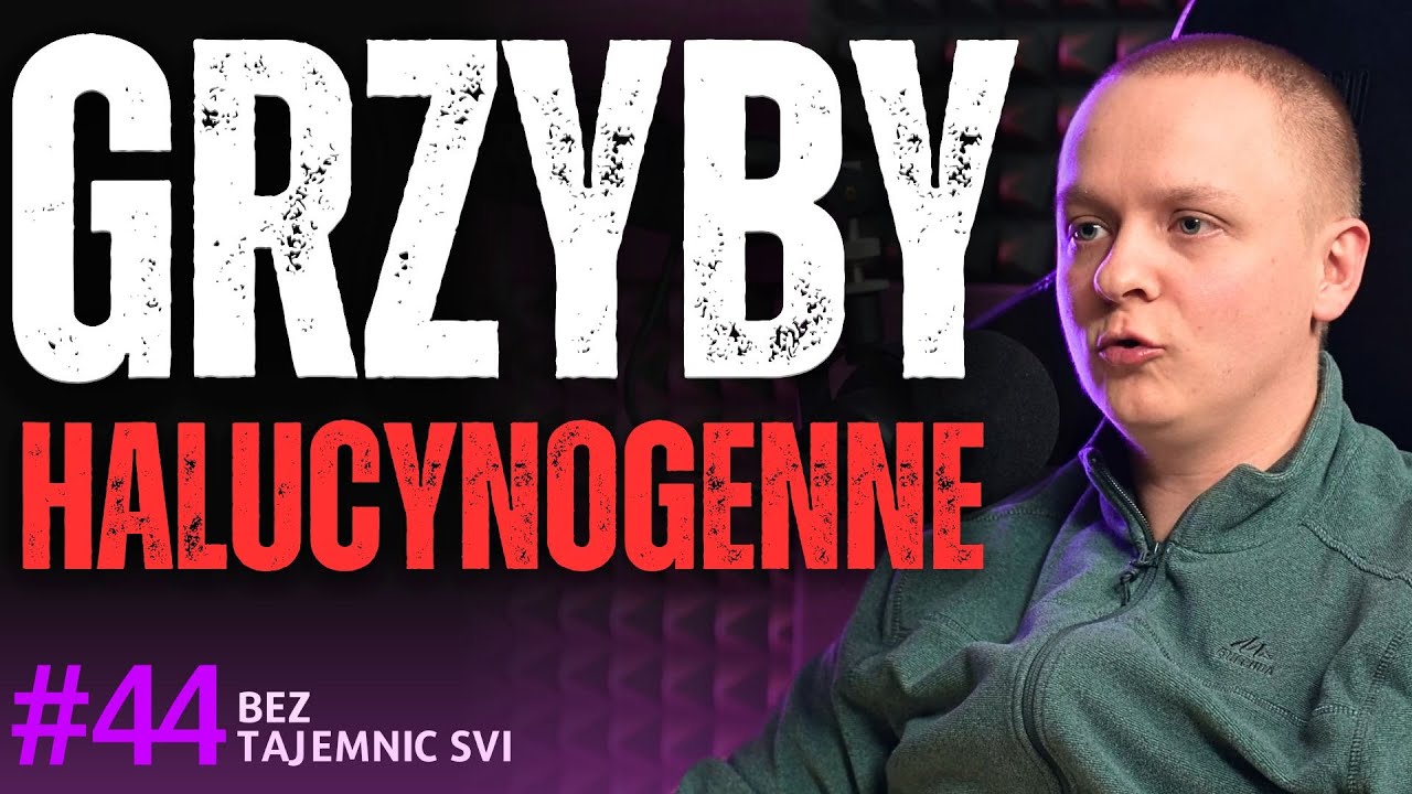 "CO SIĘ DZIEJE PO GRZYBACH HALUCYNKACH i ZATRUCIU - OPOWIEM WSZYSTKO" FASCYNAT GRZYBÓW O STANIE PO