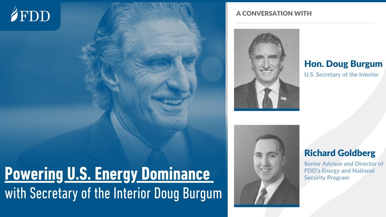 Powering U.S. Energy Dominance with Secretary of the Interior Doug Burgum