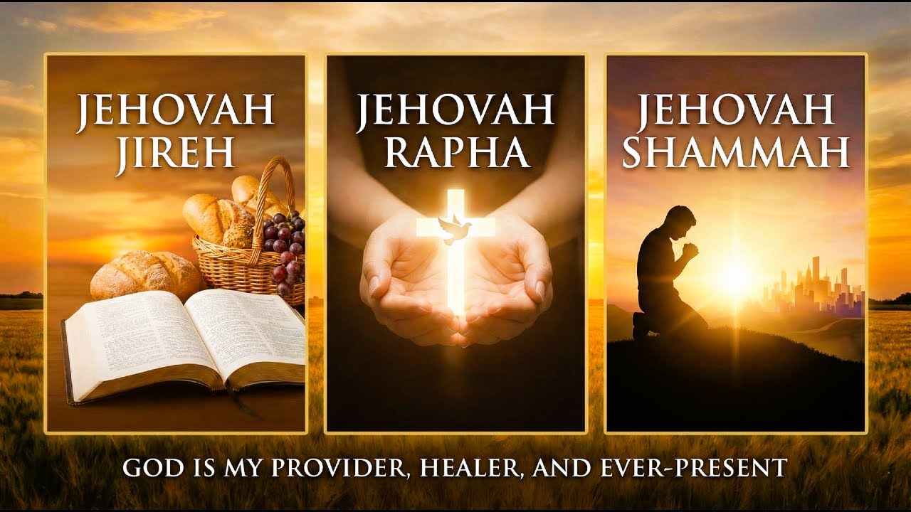 Jehovah Jireh, Jehovah Rapha, Jehovah Shammah #worship #praise 🎶🙌🙋‍♂️