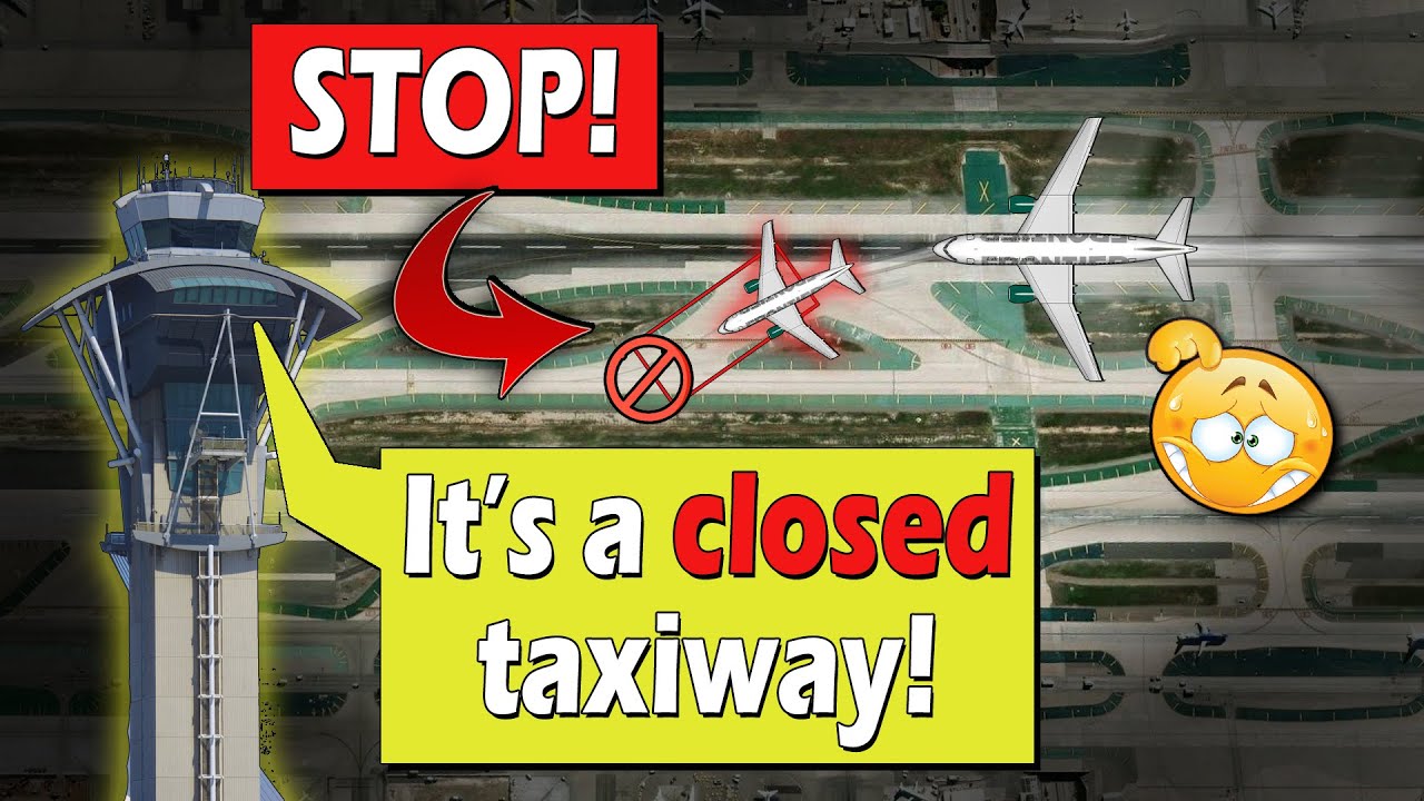 Pilots VACATE ONTO CLOSED RUNWAY EXIT Causing Flight Delays at LAX