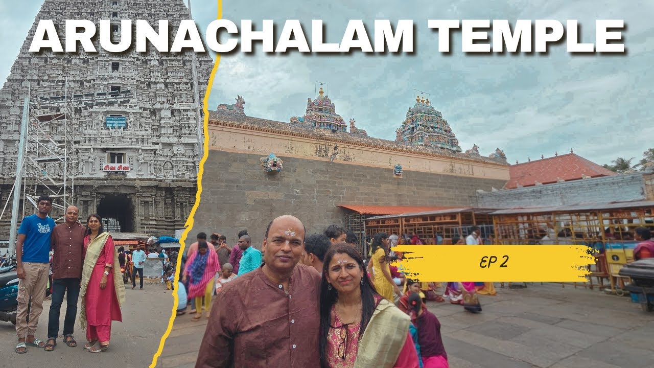 Roadtrip 2025| Hyderabad to Arunachalam| EP2| Arunachalam Temple Darshan|#tatasafarigoldedition
