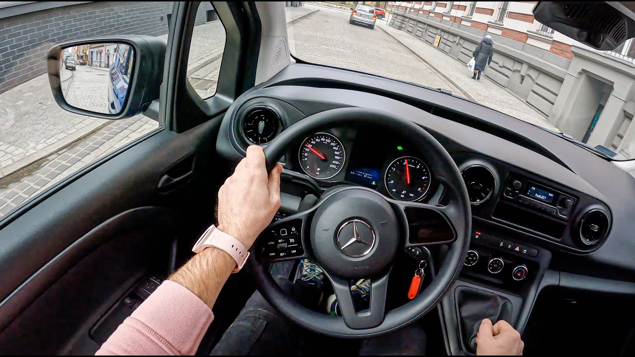 2022 Mercedes Citan Van [1.5 110 CDI 95HP] | POV Test Drive #1065 Joe Black