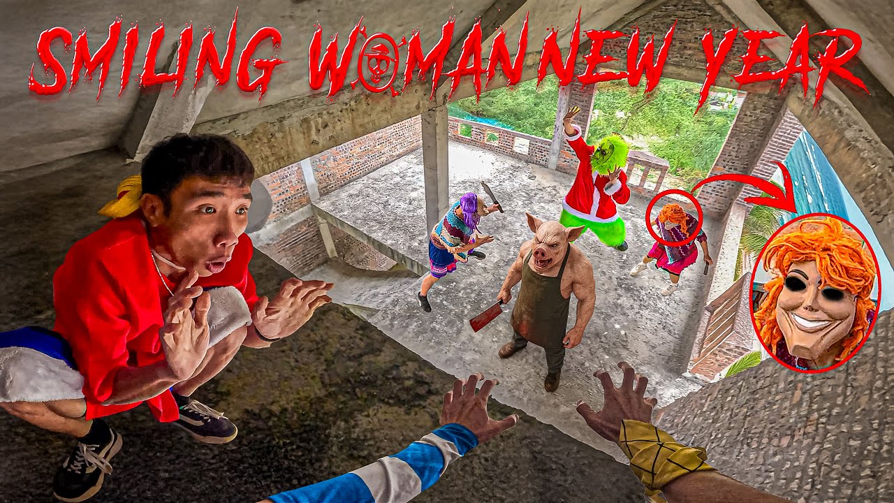 ONE PIECE VS SMILING WOMAN ESCAPE IN REAL LIFE HORROR 66 | Bubbles Passion