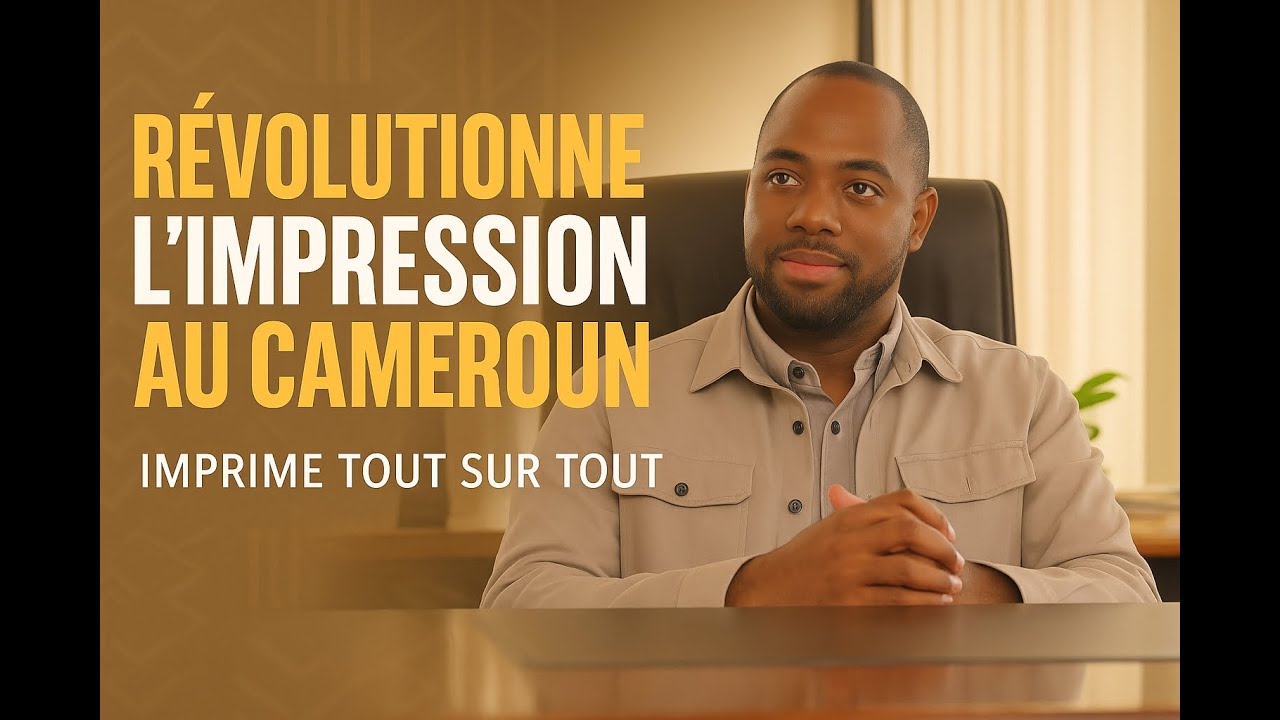 Il Révolutionne l'impression au Cameroun avec INTERPRESS
