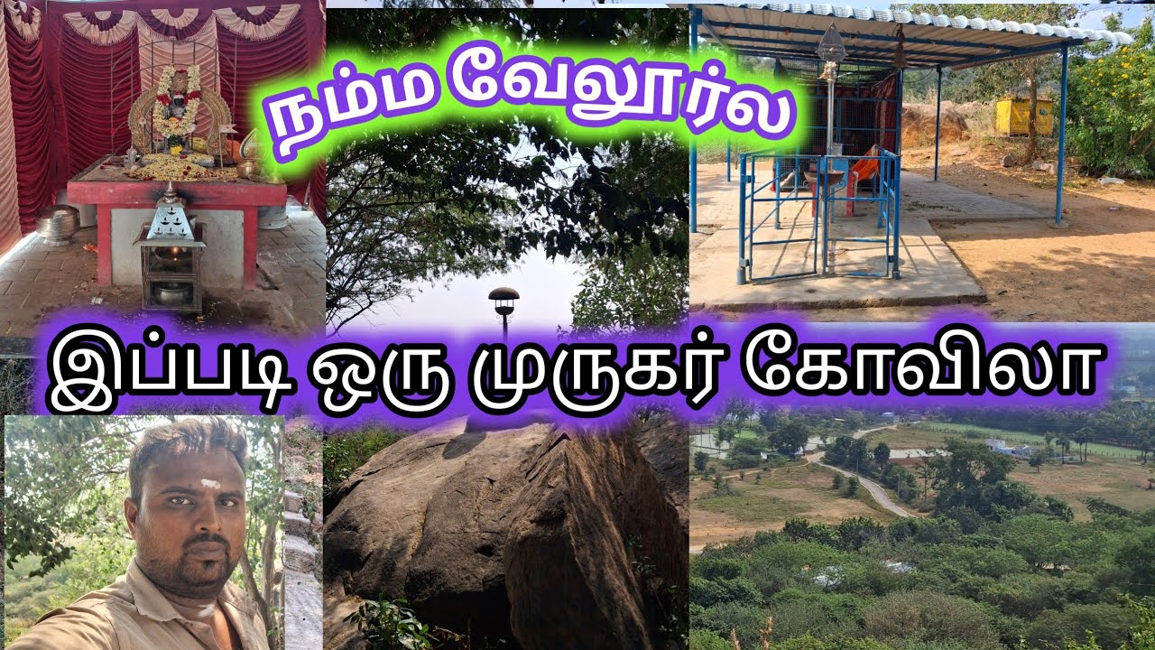 🔥வேலூர் வஐ்ரகிாிமலை🦚 முருகன் temple Hill😍🙏 | Devotional vibe 🛕 | yamu vellore 
