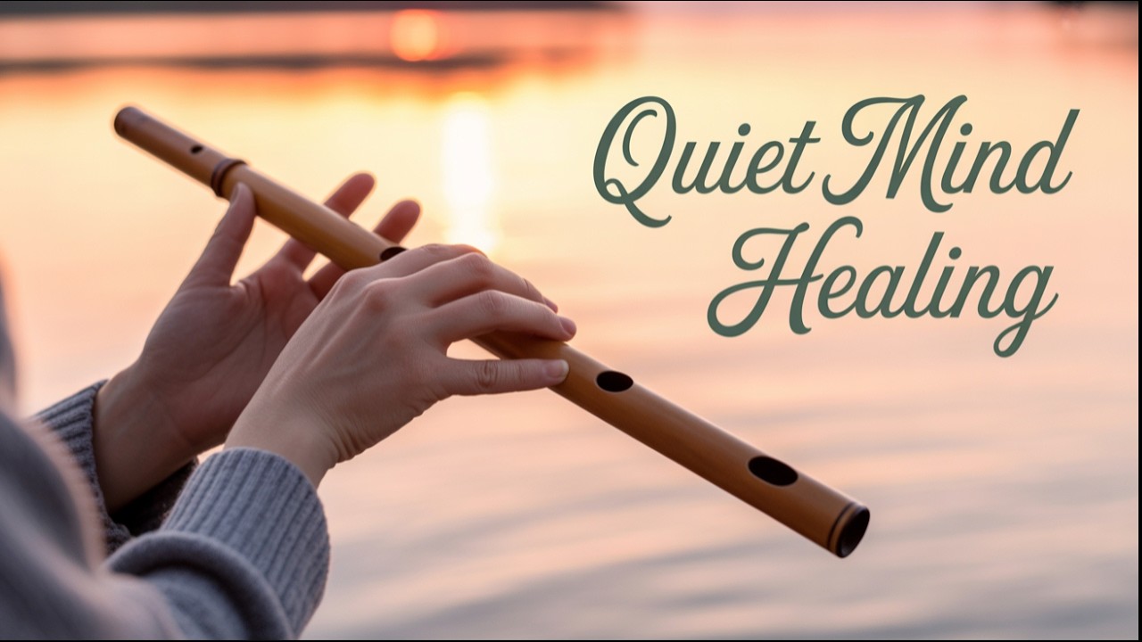 Gentle Healing Flute Music for a Quiet Mind, Study, Relaxation & Deep Sleep ✨