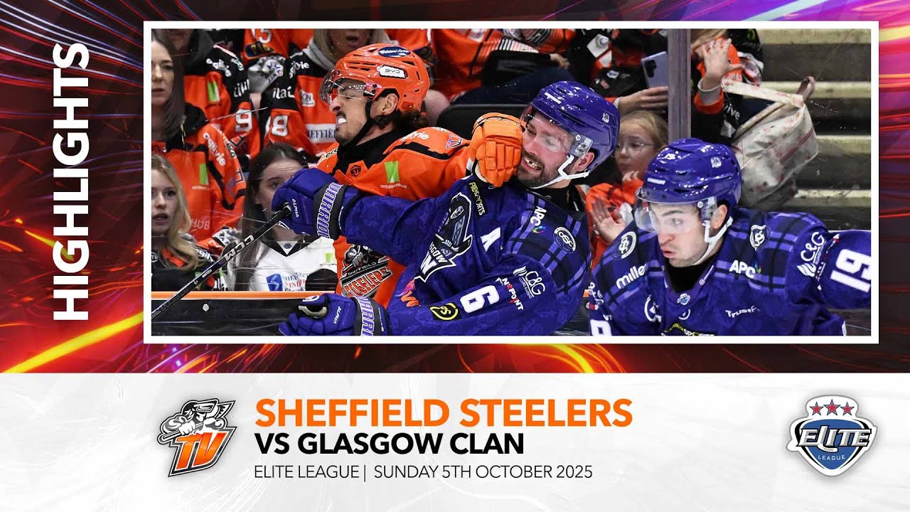 Sheffield Steelers v Glasgow Clan -EIHL - 5th October 2025