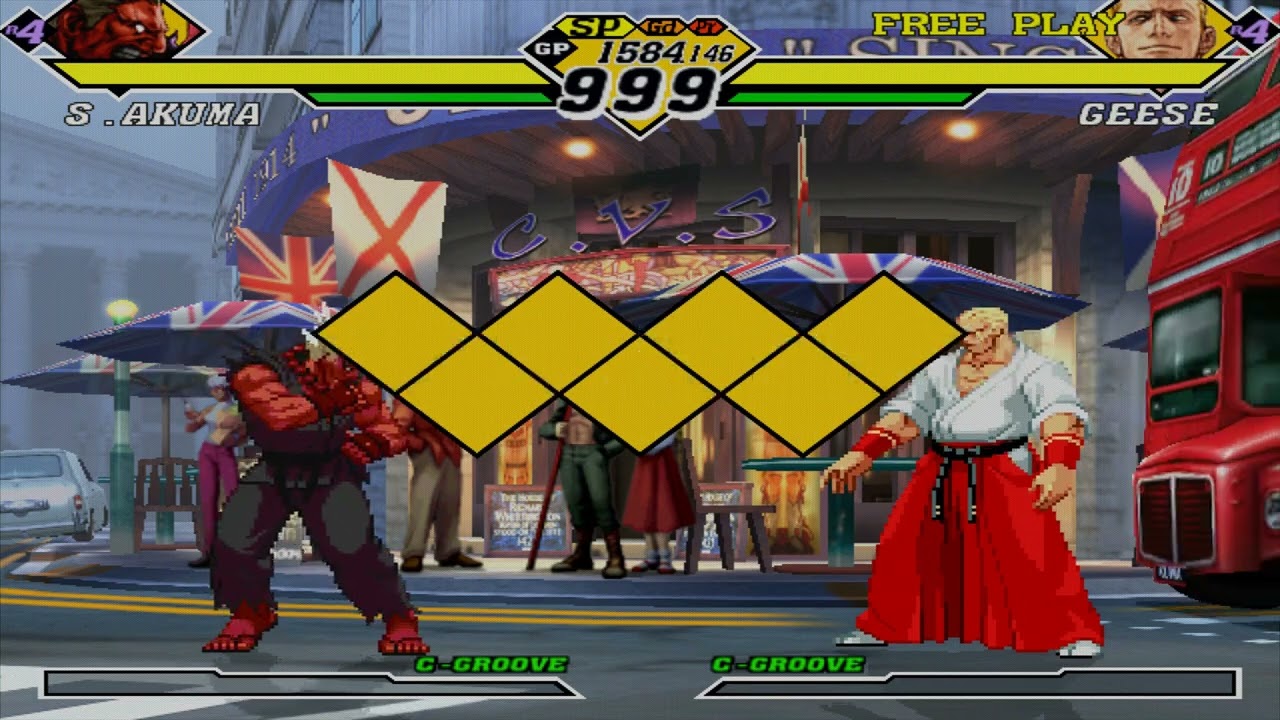 Capcom Fighting Collection 2 - Shin Akuma Extreme Gameplay