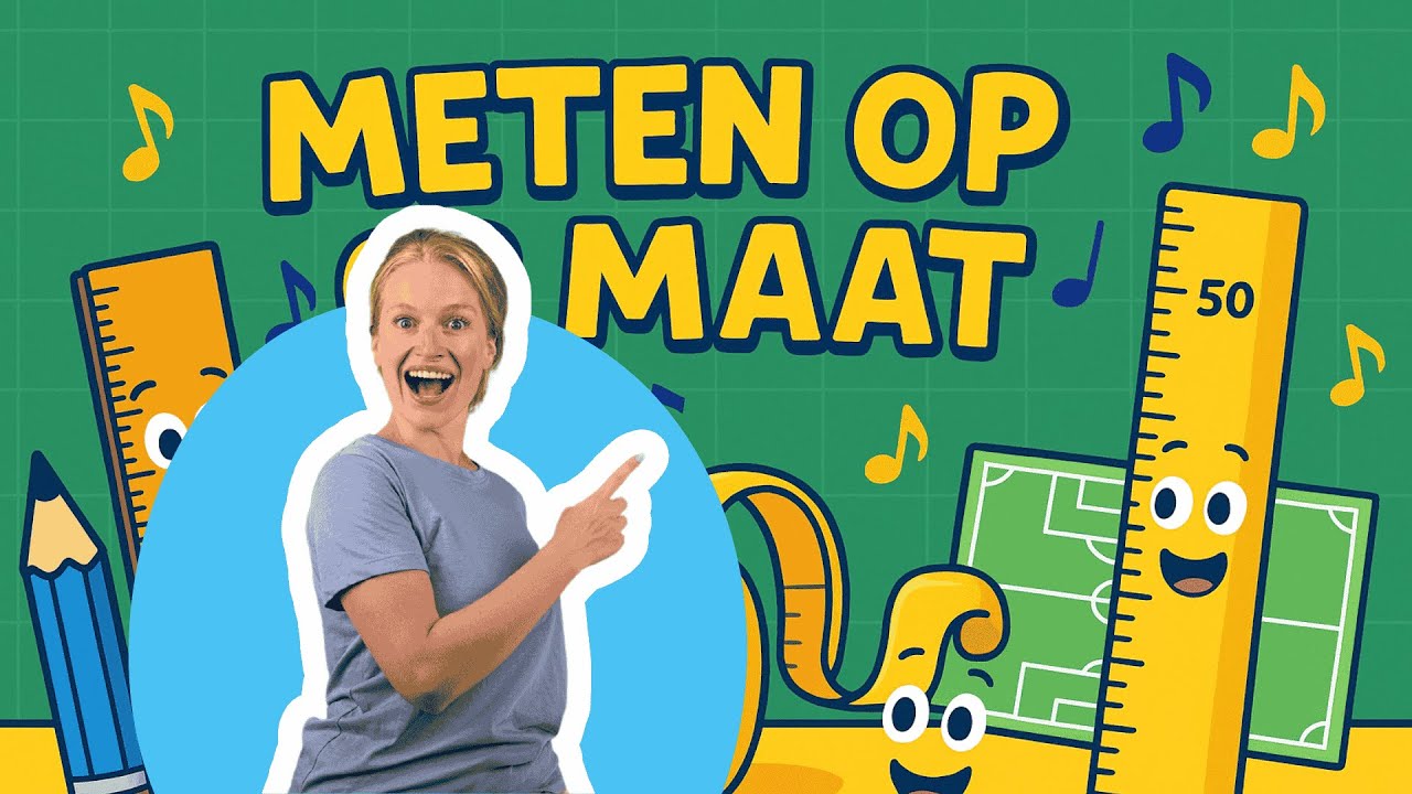 Meten op de maat - Leer over mm, cm, m en km | SongLab by Juf Lisi