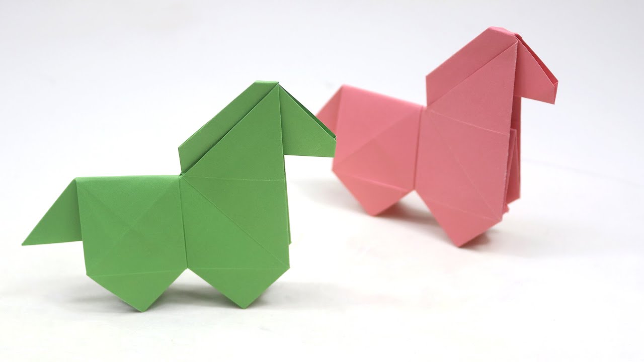 How to Make an Origami Horse - Paper Horse instructions