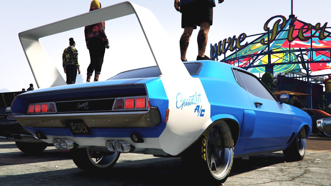 GTA 5 - Cinematic - Summer DLC CAR MEET