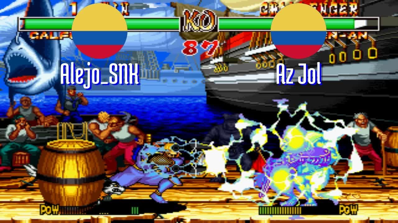 FT5 @samsho2: Alejo_SNK (CO) vs Az Jol (CO) [Samurai Shodown II Fightcade] Mar 10