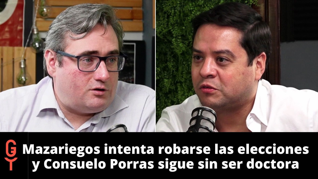 Mazariegos intenta robarse las elecciones y Consuelo Porras sigue sin ser doctora