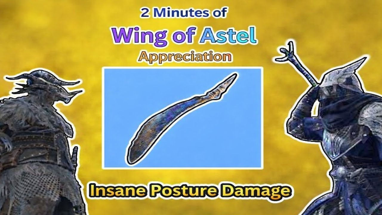 Wing of Astel is Poise Shredder-Nightreign
