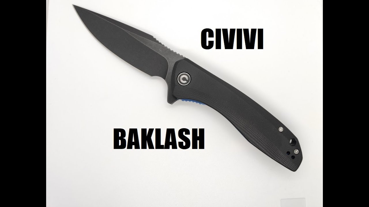 Civivi Baklash quick review and impressions (black G10)
