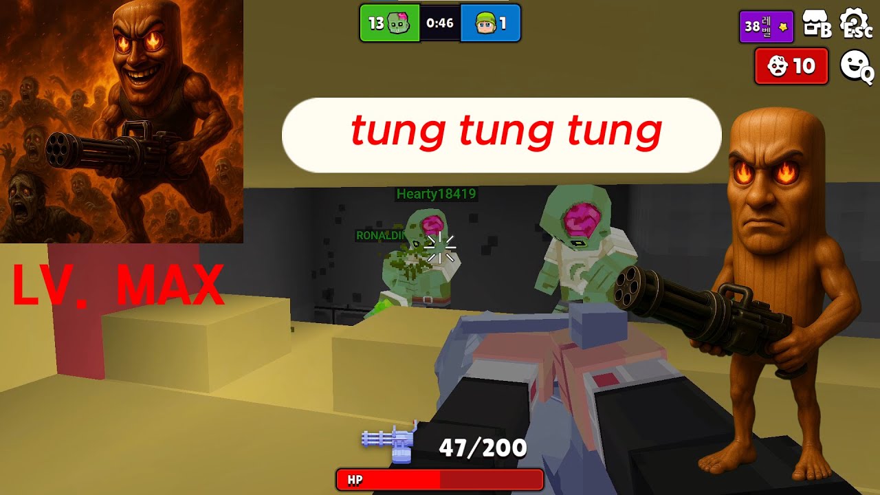 Poki minefun.io Zombie game🔥 