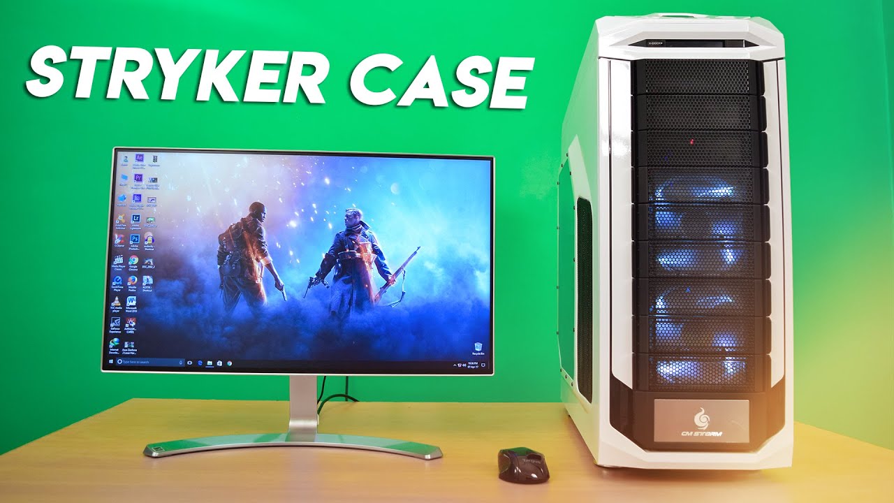 Cooler Master Storm Stryker Review | Full-Tower Gaming PC Case (White)