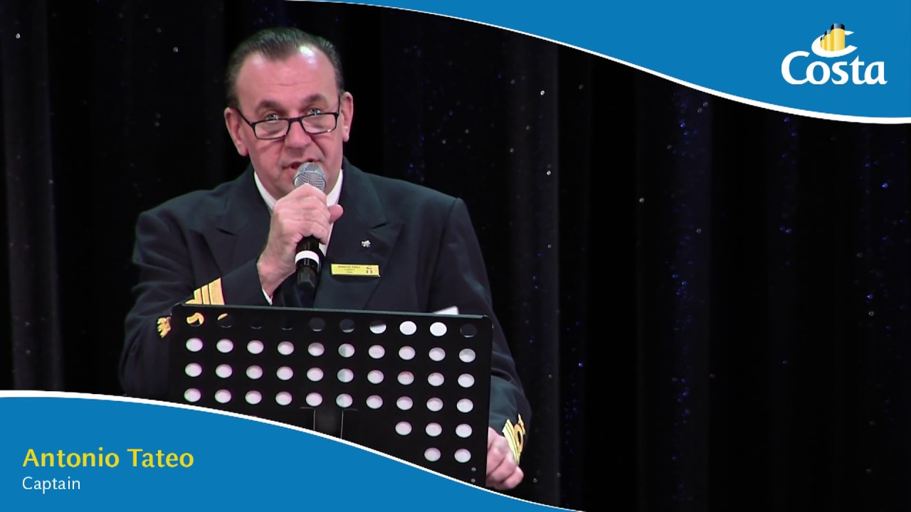 Comandante Antonio Tateo   Emotional on Costa Diadema HighRes