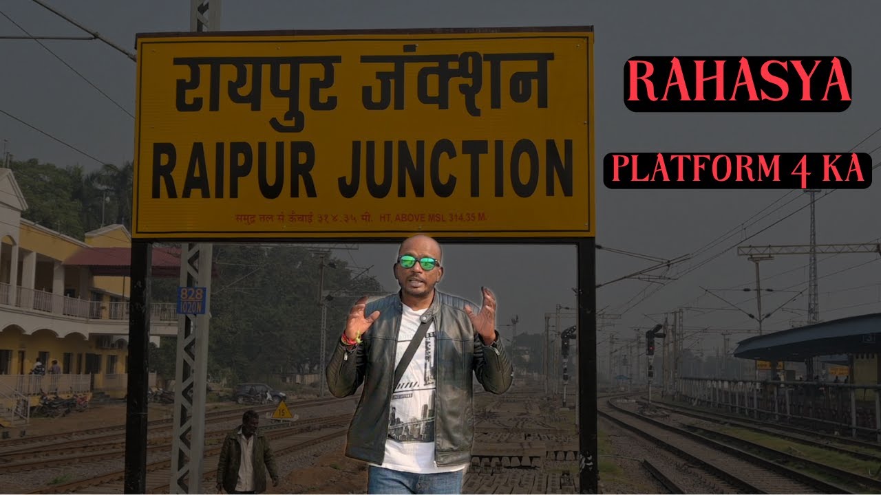 Rahasya Platform 4 ka 😳 Raipur Railway Station