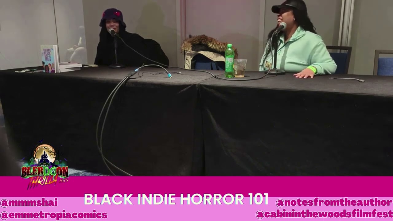 Black Indie Horror 101 hosted by Crystal Connor and M'Shai Dash