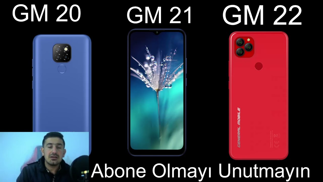 General Mobile GM 22 vs GM 21 vs GM 20 KARŞILAŞTIRMA