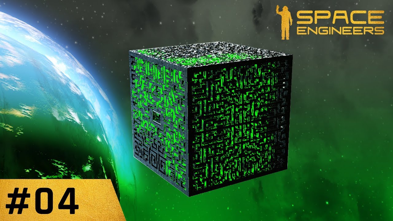 Star Trek - Borg Cube | Space Engineers | Overview & Crash Season 2 | 04