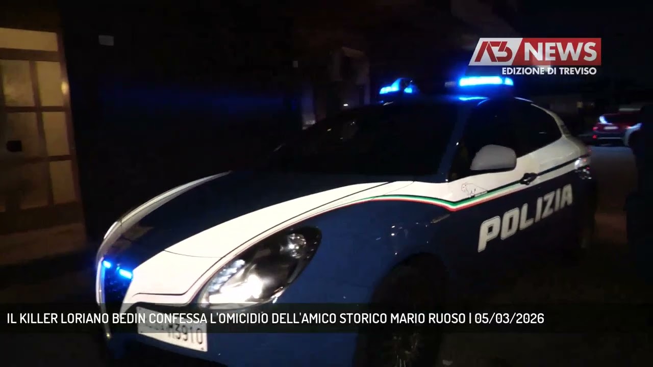 IL KILLER LORIANO BEDIN CONFESSA L'OMICIDIO DELL'AMICO STORICO MARIO RUOSO | 05/03/2026