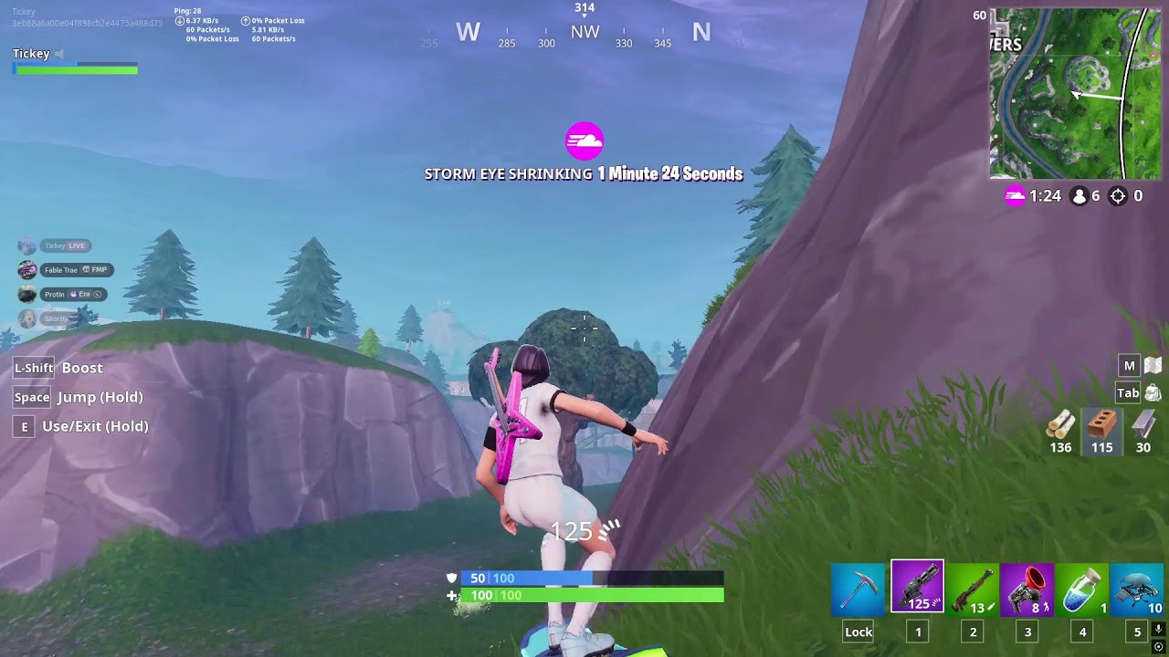 Fortnite Trickshotting EZFN Live