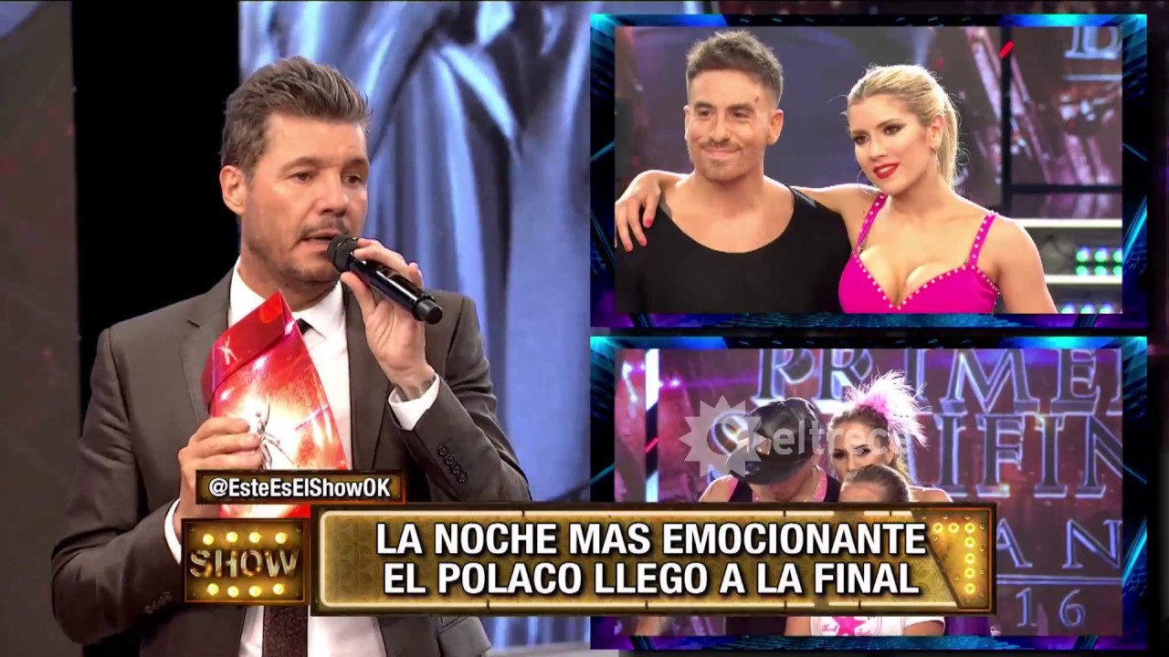 Cámaras exclusivas cuando El Polaco pasa a la final de Showmatch