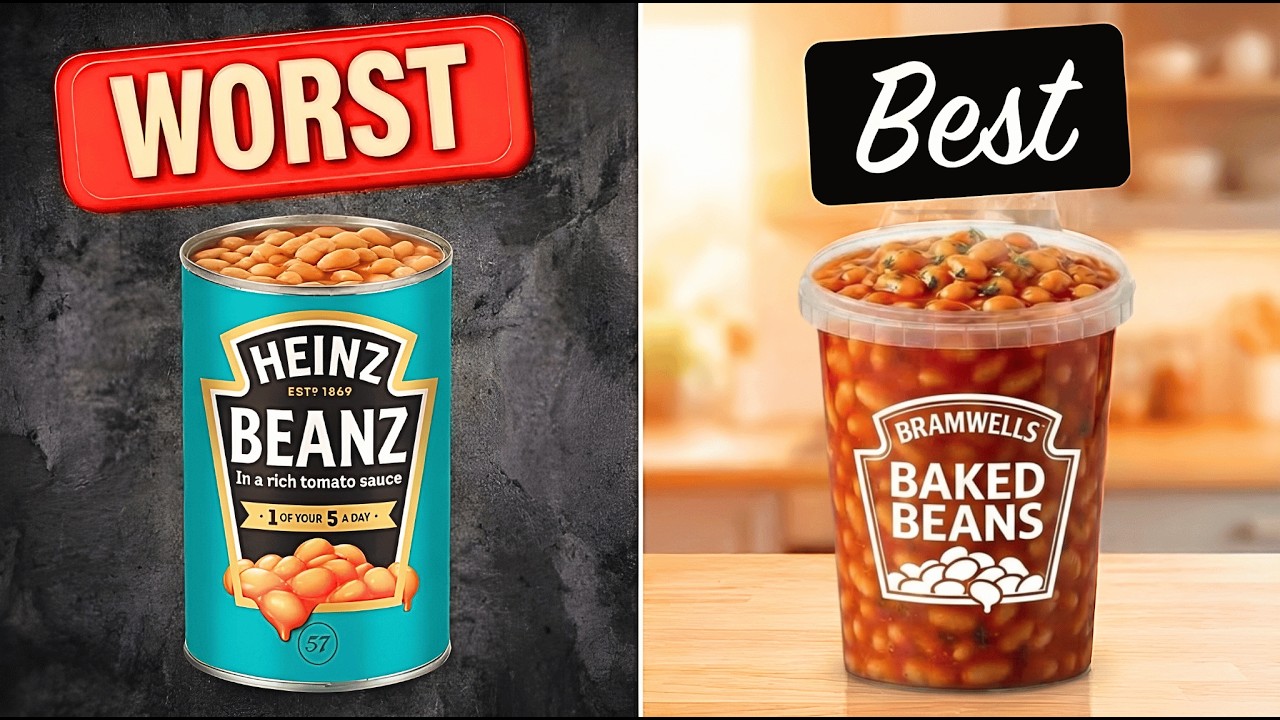 8 WORST UK Baked Beans Brands (Most Are Just Sweet Sauce)