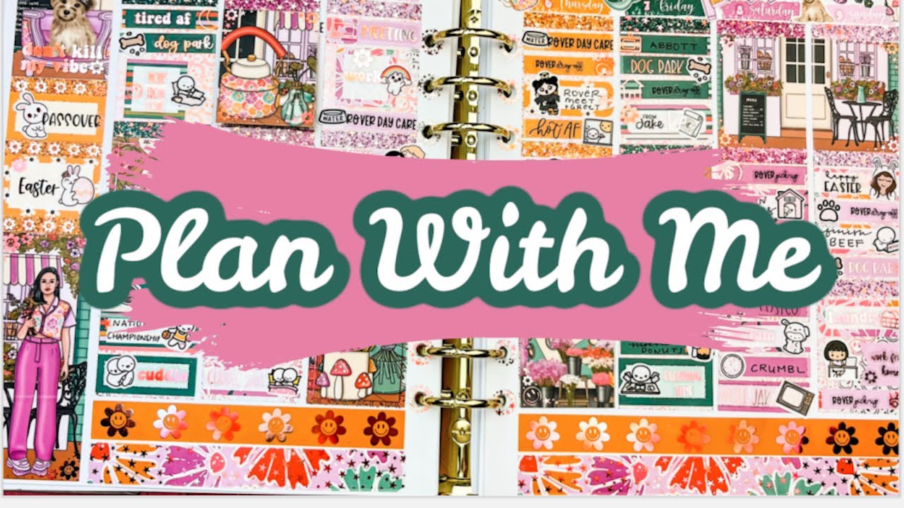 Plan With Me 🌼 In Bloom (Caress Press)