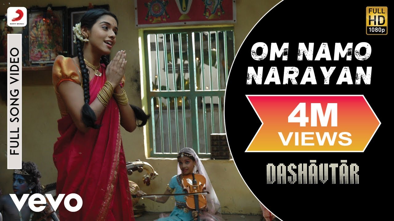 Om Namo Narayan Full Video - Dashavatar|Kamal Haasan, Asin|Hariharan|Himesh R