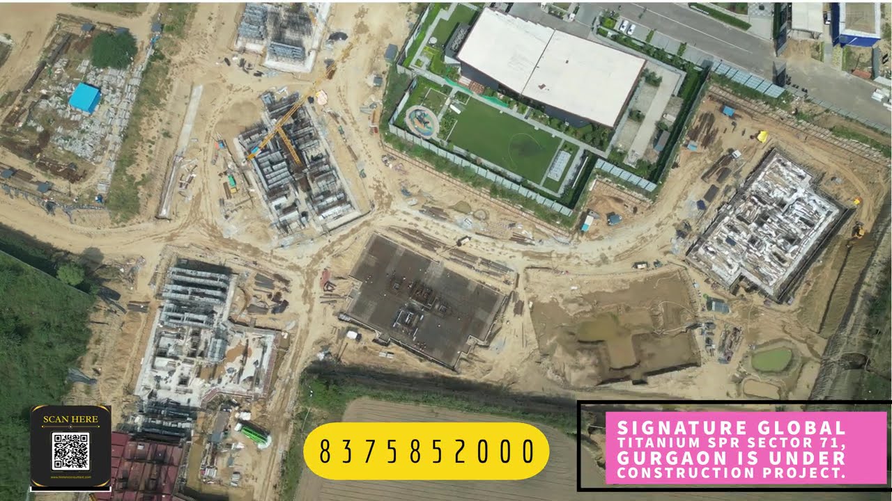 Signature Global Titanium SPR Sector 71, Gurgaon Construction UPDATES 8375852000
