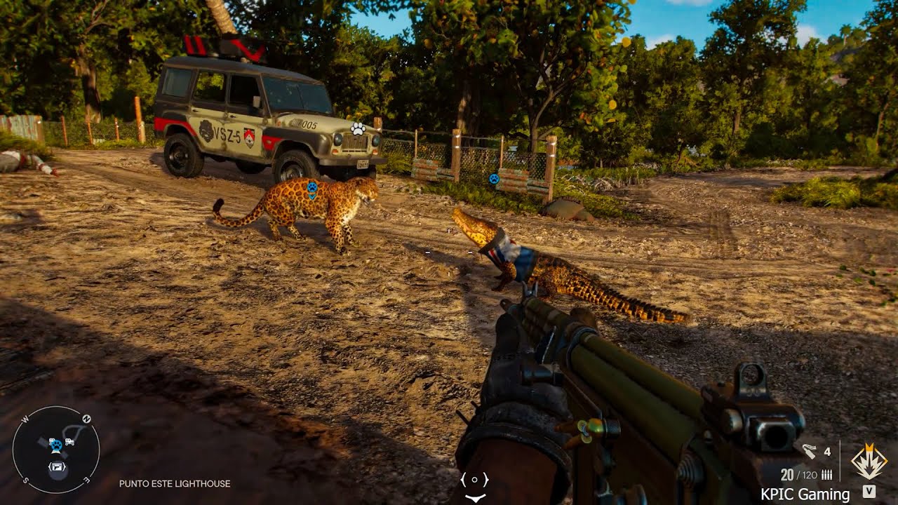 Guapo (Crocodile) Vs Jaguar | Far Cry 6