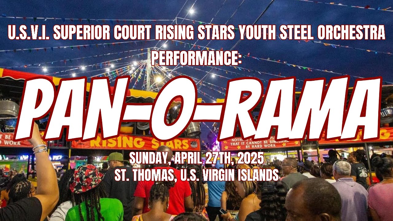 Rising Stars Performs at 2025 St. Thomas Pan-O-Rama, Full Performance