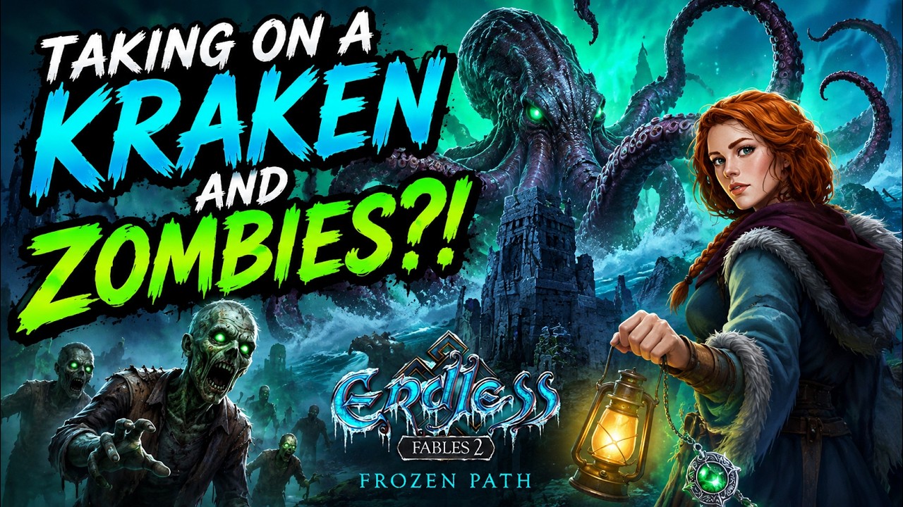 Сражение с Кракеном и зомби?! | Endless Fables 2 &ndash; Бонусная игра 🧟