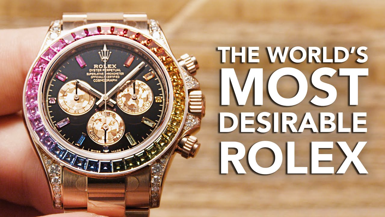 Самые безумные часы Rolex в мире