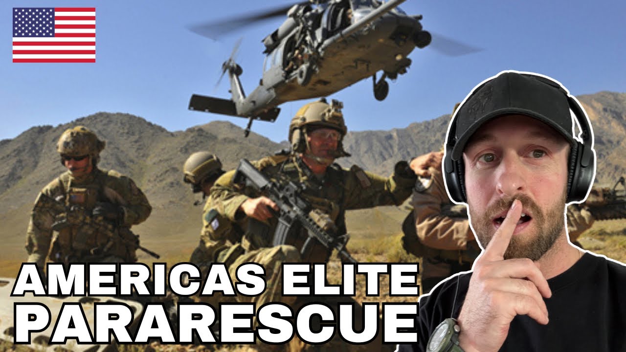 British Soldier reacts to US Airforce Pararescue Training