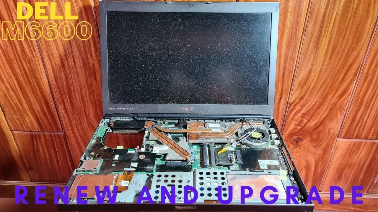 Восстановление моего ноутбука Dell Precision M6600 (обновление = Windows 10 pro + SSD + Ram)