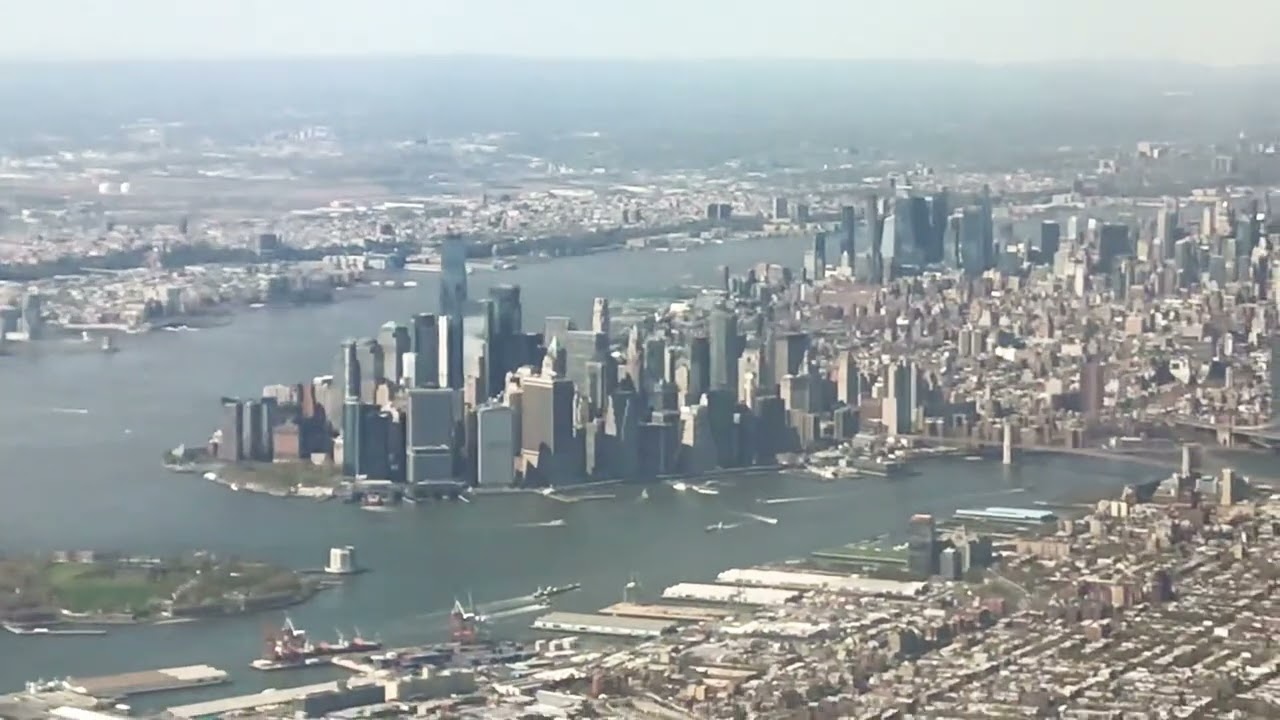 Aterrizando en New York que no lo veía desde el 1987