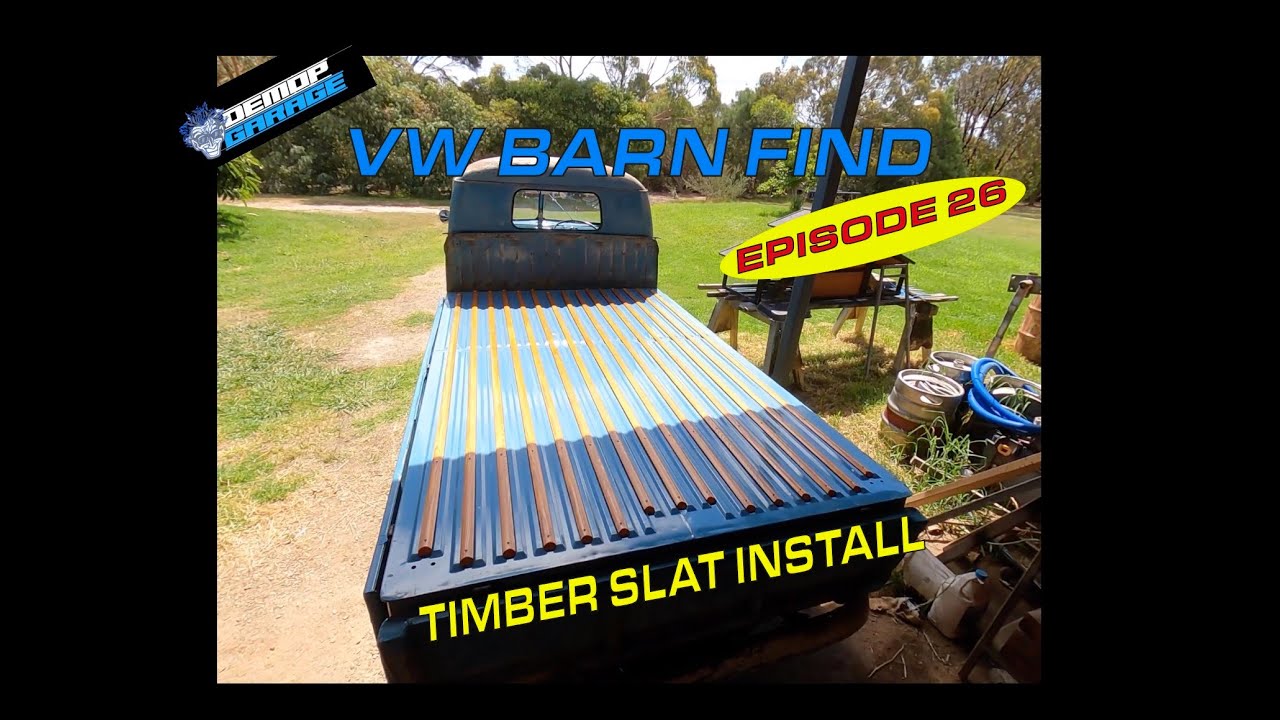 VW Bus Restoration - BARN FIND SINGLE CAB PART 26 #vwbusrestoration
