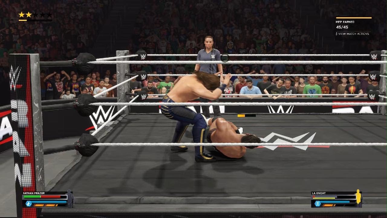 WWE 2K25: Crazy AI Will Not Submit