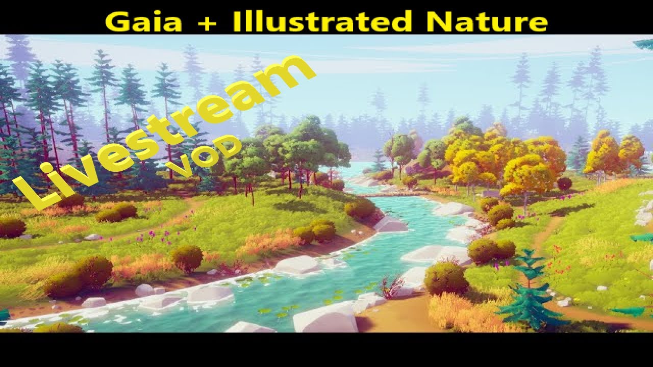 Creating a Gaia Biome with Illustrated Nature
