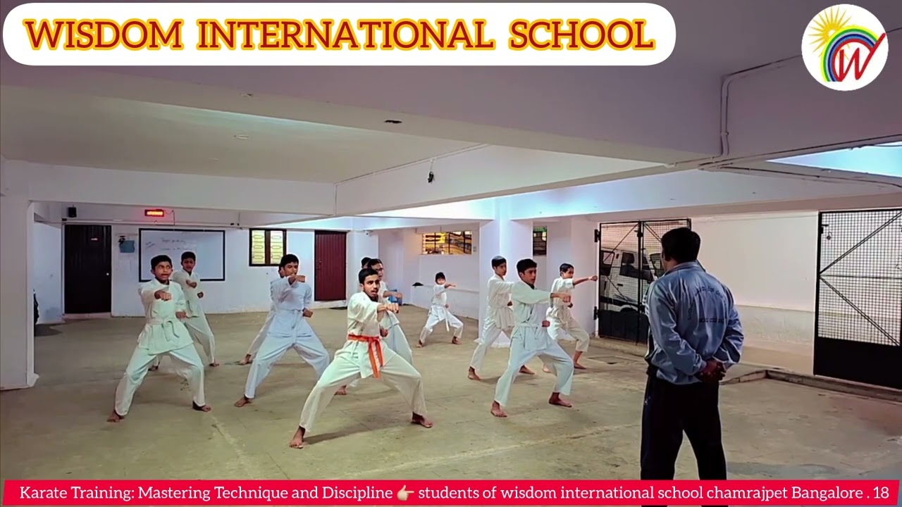 Karate Training Mastering Technique and Discipline