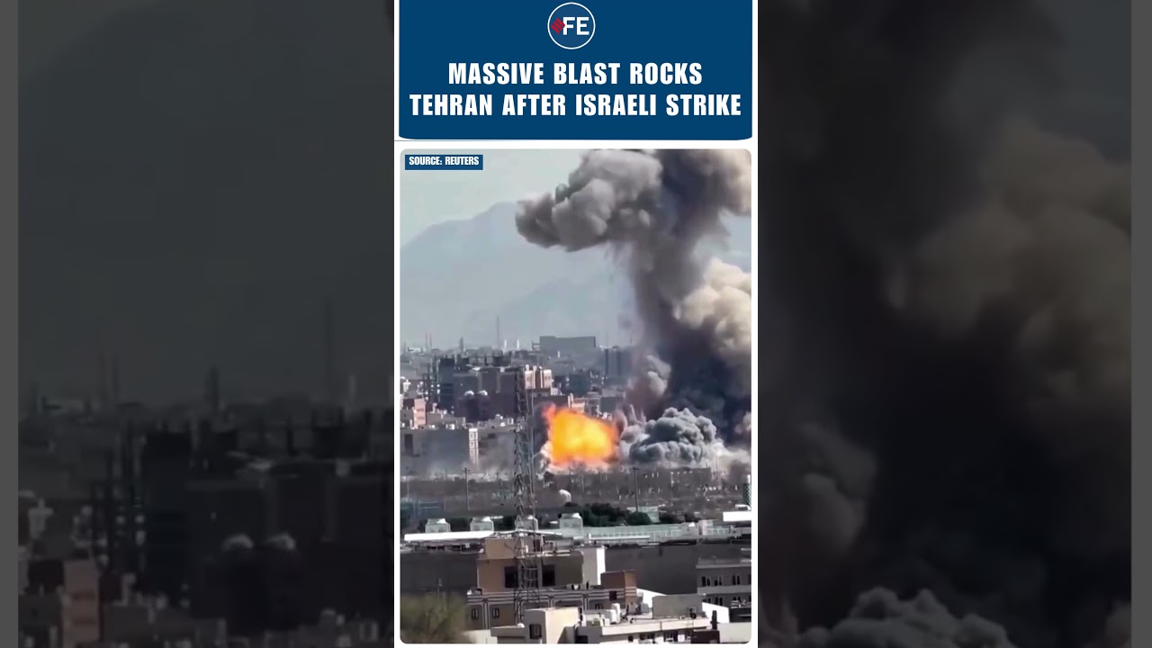 #watch | Tehran Hit By Blast As Israel Launches New Strikes | #shorts #viralshorts