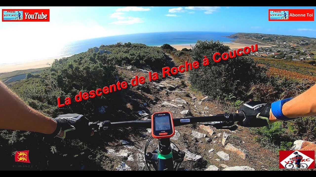 Vtt xc La descente de la Roche &agrave; Coucou